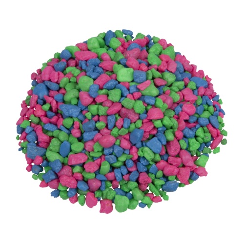 Детальная картинка Грунт GloFish флуоресцирующий розовый/зеленый/синий 2,268 кг фото 2