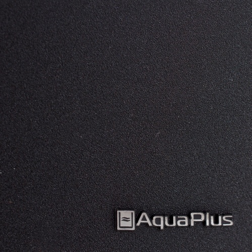 Детальная картинка Аквариум AquaPlus LUX Ф245 черный (121х41х61 см) стекло 8 мм, фигурный, 213 л., с лампами Т8 2х38 Вт, аквар. коврик фото 3