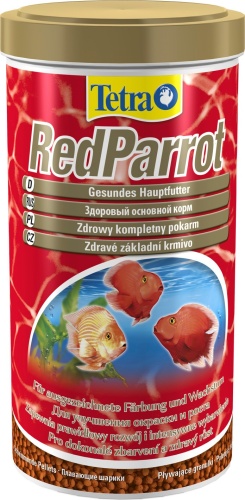 Детальная картинка Корм Tetra RedParrot 1000 мл, шарики для красных попугаев 