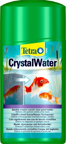 Детальная картинка Средство для пруда Tetra Pond CrystalWater 1 л, для устранения помутнений воды в пруду фото 2