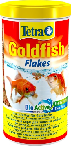 Детальная картинка Корм Tetra Goldfish Flakes 1000 мл, хлопья для золотых рыбок