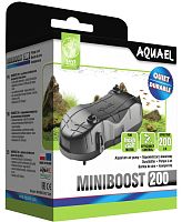 Картинка анонса Компрессор AQUAEL MINIBOOST 200 для аквариума 150 - 200 л (200 л/ч, 2.4 Вт, 2 канала, регулируемый)