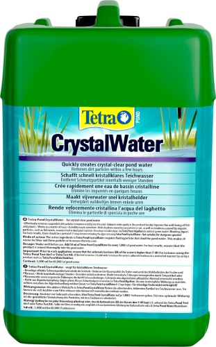 Детальная картинка Средство для пруда Tetra Pond CrystalWater 3 л, для устранения помутнений воды в пруду фото 2