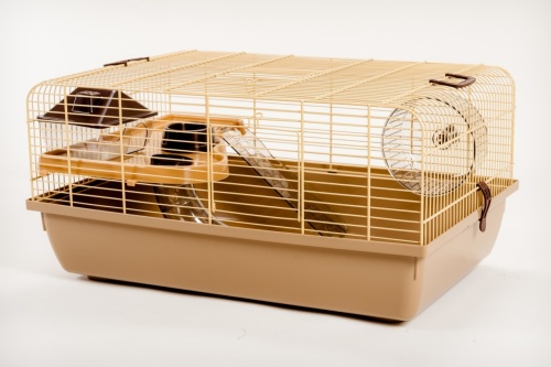 Детальная картинка Клетка InterZoo  G-121 JERRY I + TUBES (580х380х290мм), для грызунов фото 3