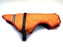 Картинка анонса Попона для собаки RichPet S утепленная (шея 28-32см, грудь37-41 см, длина спины 36см), оранжевый