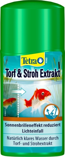 Детальная картинка Средство для пруда Tetra Pond Torf & Stroh Extrakt 250 мл, для естественного предотвращения роста водорослей