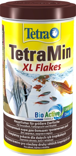 Детальная картинка Корм Tetra TetraMin Flakes XL 1000 мл, хлопья для всех видов крупных рыб