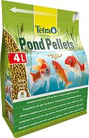 Картинка анонса Корм Tetra Pond Pellets 4 л, шарики для всех видов прудовых рыб
