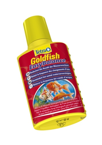 Детальная картинка Средство Tetra Goldfish EasyBalance 100 мл, для стабилизации показателей воды в холодноводных аквариумах фото 2