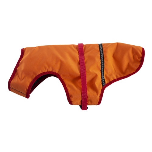 Детальная картинка Попона для собаки RichPet M утепленная (шея 32-36см, грудь 41-45см, длина спины 41см ), оранжевый