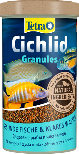 Детальная картинка Корм Tetra Cichlid Granules 500 мл, гранулы для цихлид 