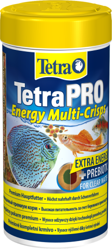 Детальная картинка Корм Tetra TetraPRO Energy Multi-Crisps 250 мл, чипсы премиум для всех видов тропических рыб, энергетические
