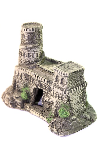 Детальная картинка 621 Грот DEKSI Крепость  14х7х14см, мини-декорация фото 2