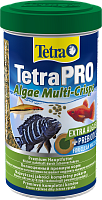 Картинка анонса Корм Tetra TetraPRO Algae Multi-Crisps 500 мл, чипсы премиум для всех видов тропических рыб, со спирулиной