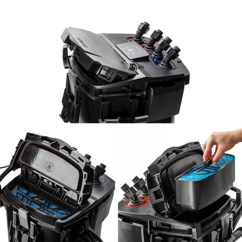 Детальная картинка Фильтр внешний AQUAEL HYPERMAX 4500 для аквариума 200 - 1500 л ( 4500 л/ч, 18 – 36 Вт) фото 4