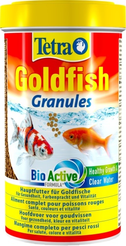 Детальная картинка Корм Tetra Goldfish Granules 500 мл, гранулы для золотых рыбок фото 3