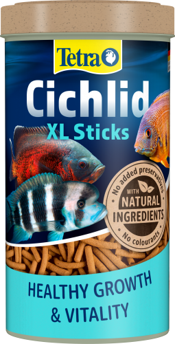 Детальная картинка Корм Tetra Cichlid XL Sticks 500 мл, палочки для крупных цихлид и декоративных рыб