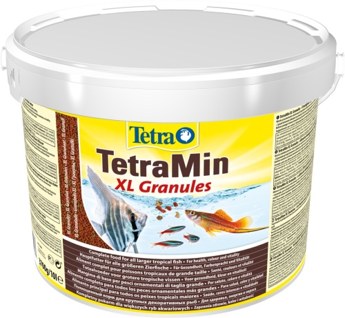 Детальная картинка Корм Tetra TetraMin XL Granules 10 л, гранулы для всех видов крупных рыб