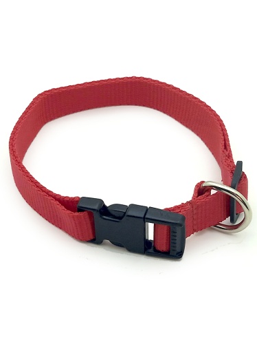 Детальная картинка Ошейник RichPet Standart 15 мм (обхват шеи: 27-42 см), красный фото 2