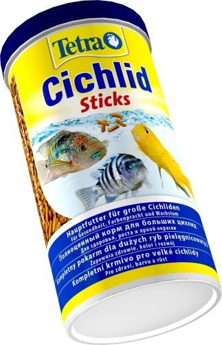 Детальная картинка Корм Tetra Cichlid Sticks 1000 мл, палочки для цихлид фото 2