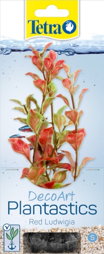 Детальная картинка Растение Tetra DecoArt  Plantastics Red Ludvigia (S) 15 см, с утяжелителем