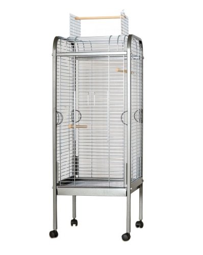 Детальная картинка Клетка InterZoo  P-200 OMEGA I 4 (560х560х1460мм), для птиц