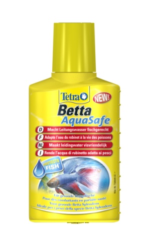 Детальная картинка Средство Tetra Betta AquaSafe 100 мл, делает водопроводную воду безопасной для лабиринтовых рыб фото 3