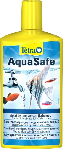Детальная картинка Средство для воды Tetra AquaSafe 500 мл, делает водопроводную воду безопасной для рыб