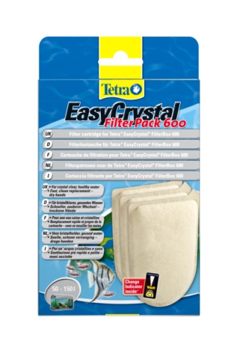 Детальная картинка Набор картриджей Tetra ЕasyCrystal Pack 600 без угля (3 шт.) фото 2