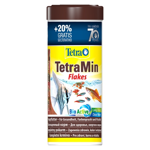 Детальная картинка Корм Tetra TetraMin Flakes 300 мл, хлопья для всех видов рыб