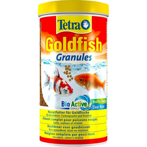 Детальная картинка Корм Tetra Goldfish Granules 1000 мл, гранулы для золотых рыбок фото 3