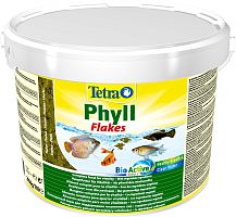 Картинка анонса  Корм Tetra Phyll Flakes 10 л, хлопья для всех видов травоядных рыб