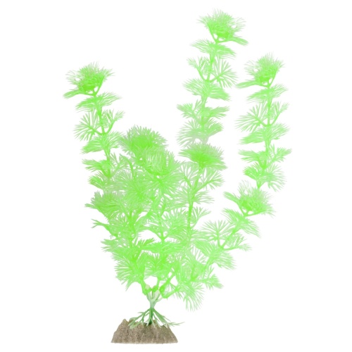 Детальная картинка Растение флуоресцирующее GloFish зеленое  L 20 см