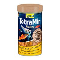 Картинка анонса Корм Tetra TetraMin Flakes 250 мл, хлопья для всех видов рыб