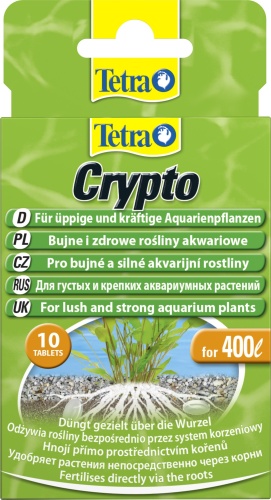 Детальная картинка Удобрение Tetra Сrypto 10 таб., для подкормки корневой системы водных растений фото 2