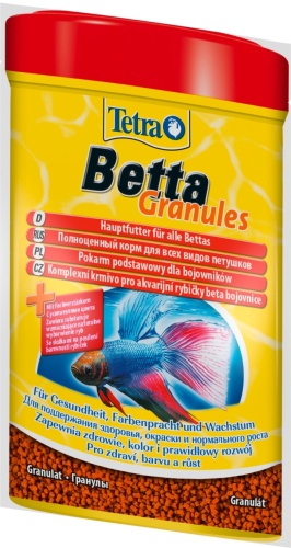 Детальная картинка Корм Tetra Betta Granules 5 г (сашет), гранулы для бойцовых рыб фото 2