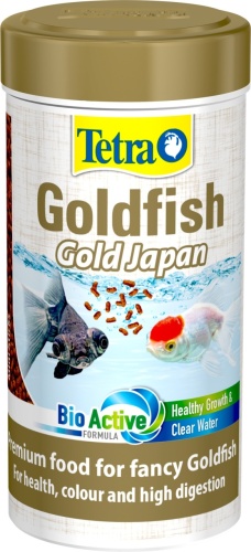 Детальная картинка Корм Tetra Goldfish Gold Japan 250 мл мини-палочки премиум для золотых рыбок, с зародышами пшеницы