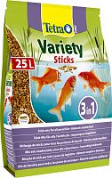 Корм Tetra Pond Variety Sticks 25 л, смесь из 3-х видов палочек для всех видов прудовых рыб