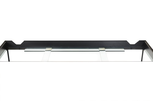 Детальная картинка Аквариум AquaPlus LUX П264 черный (121х41х61 см) стекло 8 мм, прямоугольный, 237 л., с лампами Т8 2х38 Вт, аквар. коврик фото 11