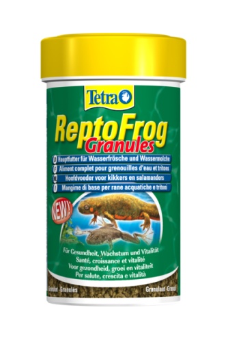 Детальная картинка Корм для лягушек и тритонов Tetra ReptoFrog Granules 100 мл, гранулы фото 3