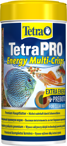 Детальная картинка Корм Tetra TetraPRO Energy Multi-Crisps 250 мл, чипсы премиум для всех видов тропических рыб, энергетические фото 2